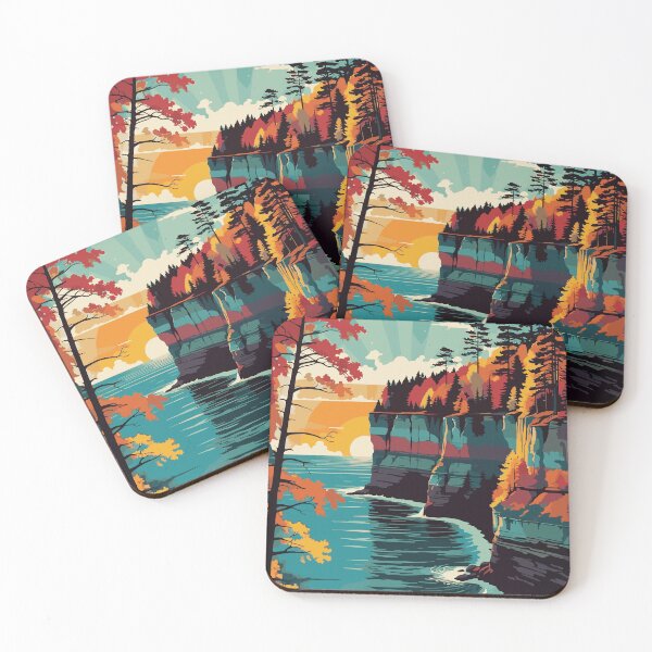 Item preview, Echoes of the Past: Pictured Rocks National Lakeshore designed and sold by ShopieHome.