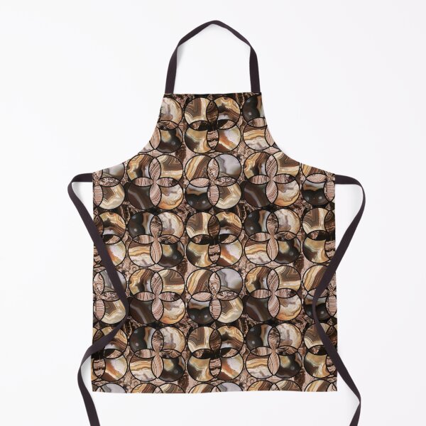 Item preview, marble effect mosaic brown orange designed and sold by Alessandro Remo Mazzoni Remotextiles.