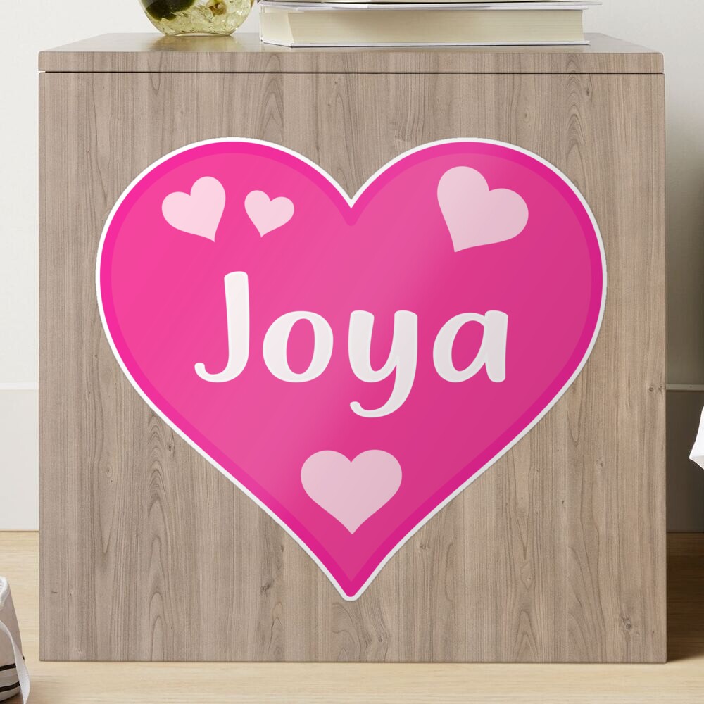 【joya❤︎ページ】 Joya Name Pink Heart 