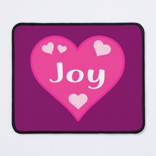 Item preview, Joy Name Pink Heart designed and sold by Jeallan Designs.