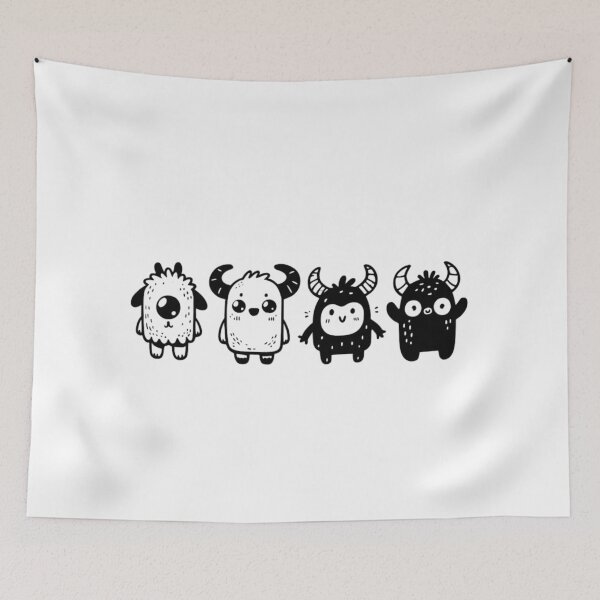 Item preview, Happy Monsters Pack designed and sold by NicolasGlowArt.