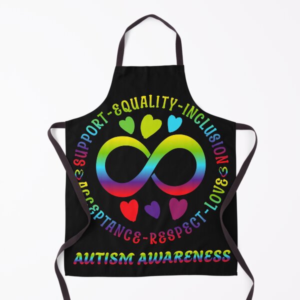 Item preview, Autism Awareness Support Equality Inclusion Acceptance Respect Love designed and sold by ZeptepiTrends.