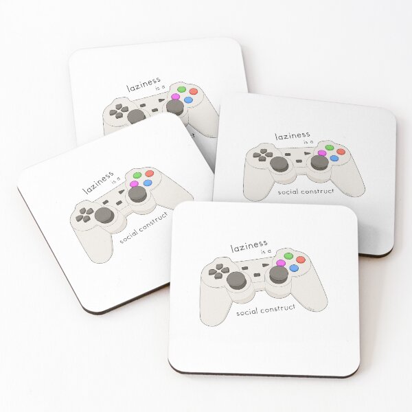 Item preview, Laziness is a social construct (white background) designed and sold by Chiara Filincieri.