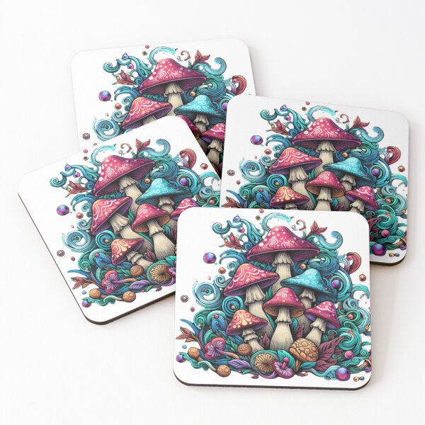 Item preview, MAGIC MUSHROOMS designed and sold by AvalonTshirts.