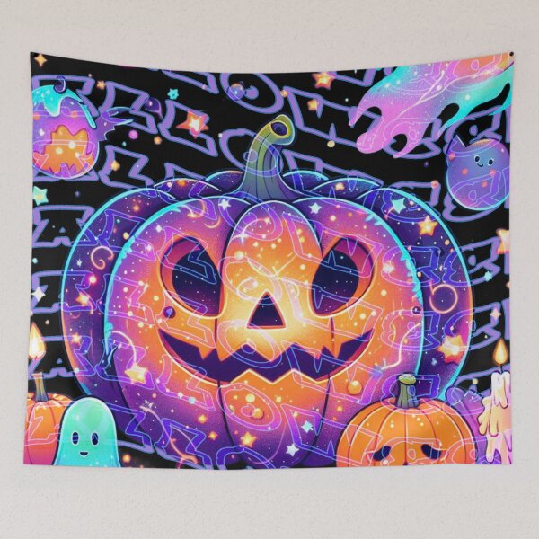 Item preview, Cosmic Halloween Pumpkin designed and sold by Echonn.
