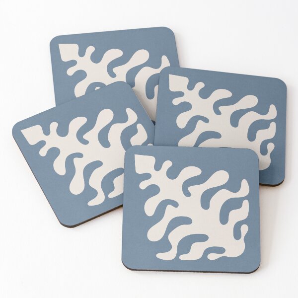 Item preview, Simplicity Leaf, Blue designed and sold by technicolorable_art.