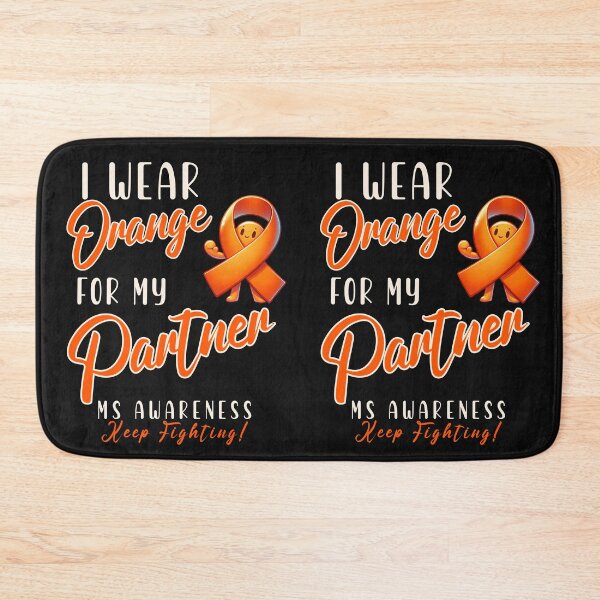 Item preview, I Wear Orange For My Partner MS Awareness designed and sold by ZeptepiTrends.