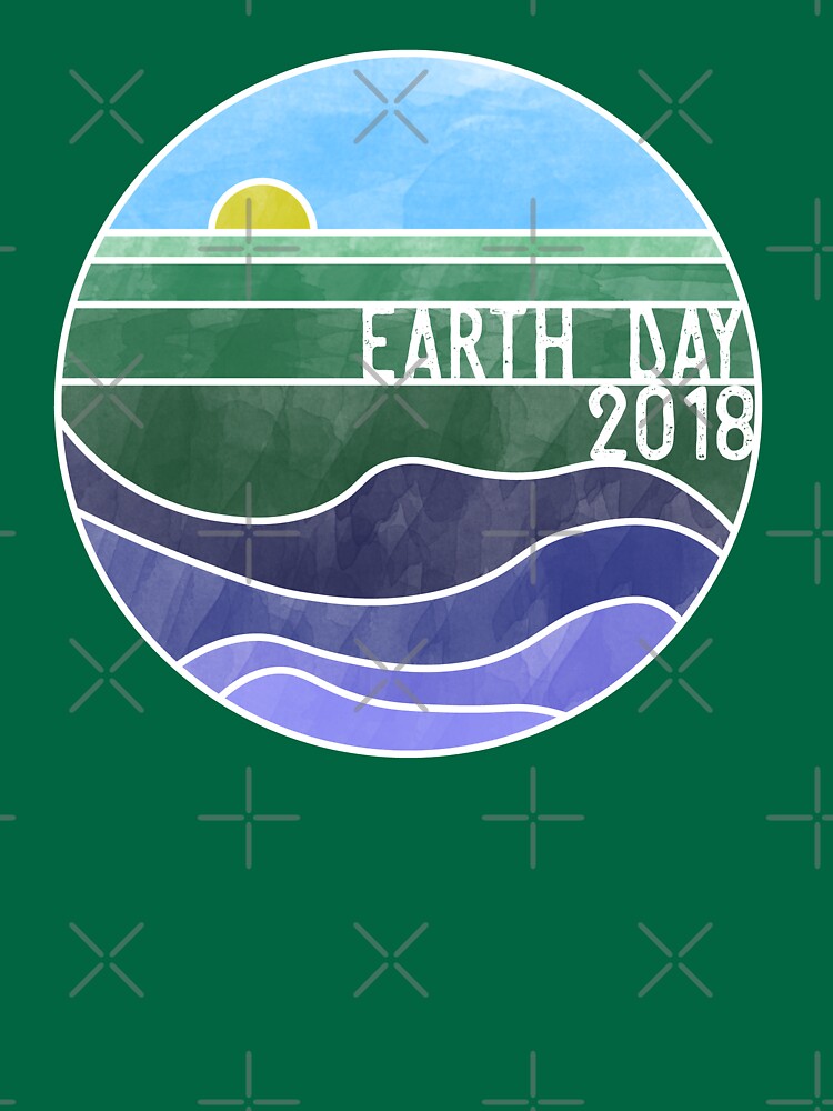 Earth Day 2018 - White by PrintablesP