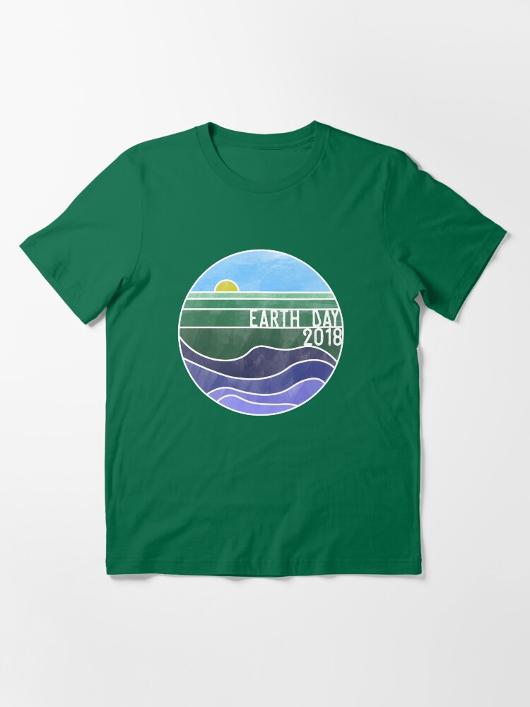 Alternate view of Earth Day 2018 - White Essential T-Shirt