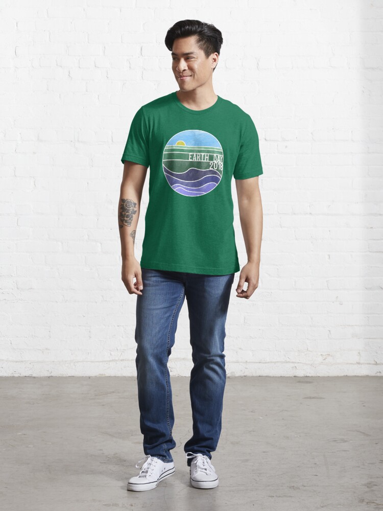 Alternate view of Earth Day 2018 - White Essential T-Shirt