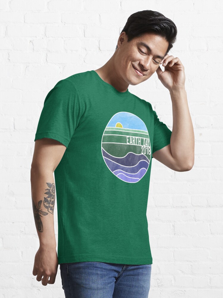 Alternate view of Earth Day 2018 - White Essential T-Shirt