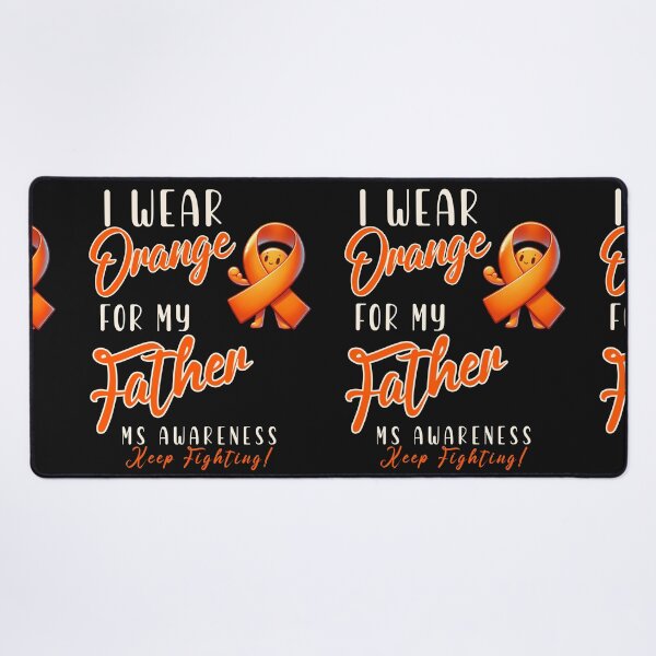 Item preview, I Wear Orange For My Father MS Awareness designed and sold by ZeptepiTrends.