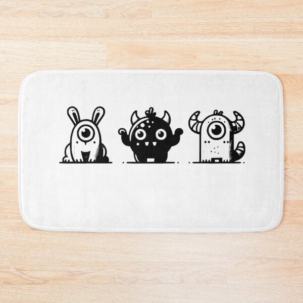 Item preview, Minimalist Monsters designed and sold by NicolasGlowArt.