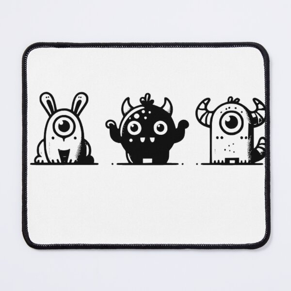 Item preview, Minimalist Monsters designed and sold by NicolasGlowArt.