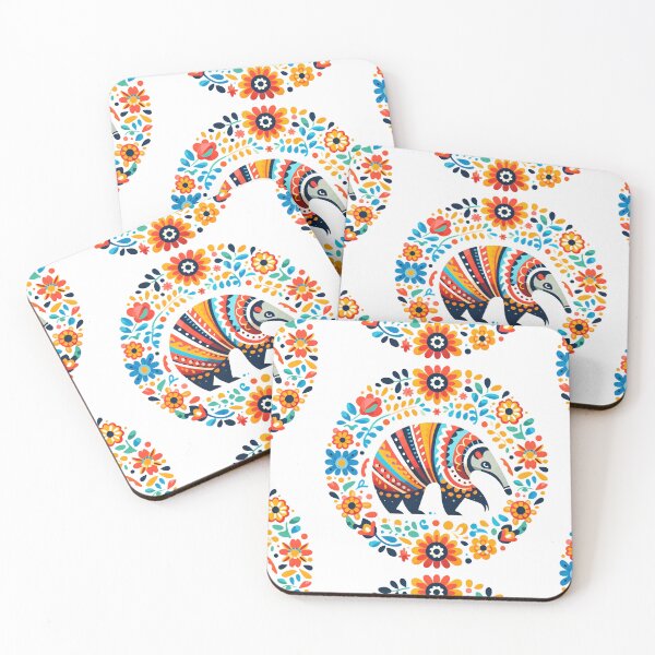 Item preview, Scandinavian Folk art Anteater designed and sold by FOLK ART FUSION by heidiannemorris.