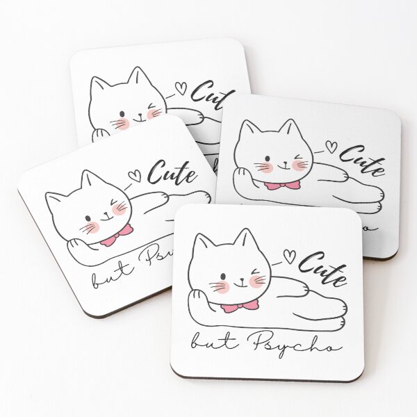 Item preview, Cute But Psycho designed and sold by dooddles.
