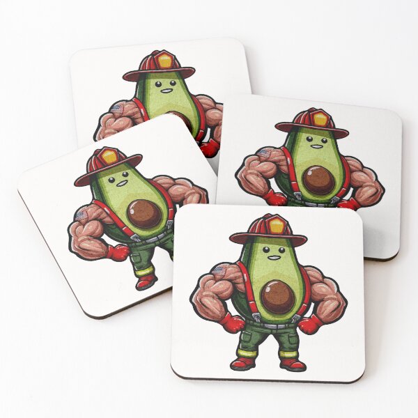 Item preview, Fireman avocado designed and sold by gittuska11.