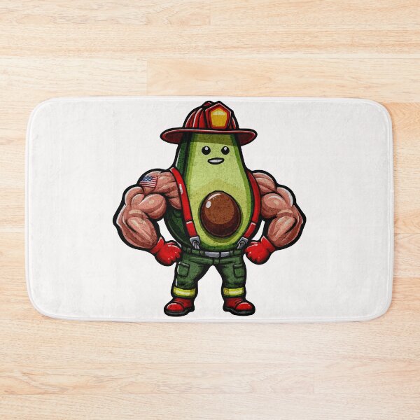 Item preview, Fireman avocado designed and sold by gittuska11.