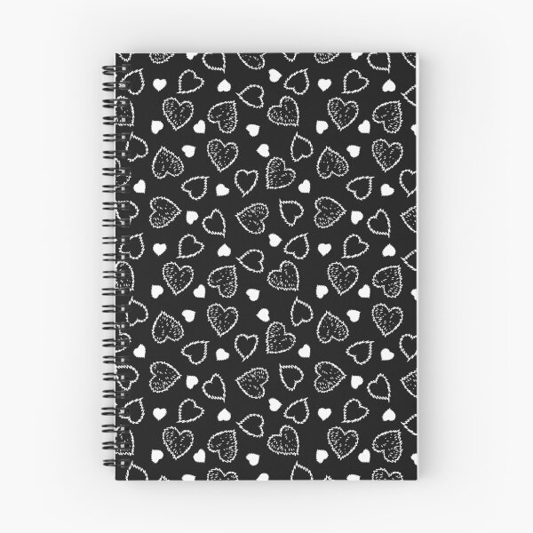 Item preview, Patrón de corazones negros designed and sold by Motogetsu.