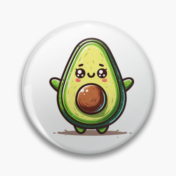 Item preview, Happy Avocado: Nourishing Smile designed and sold by Vynlio.