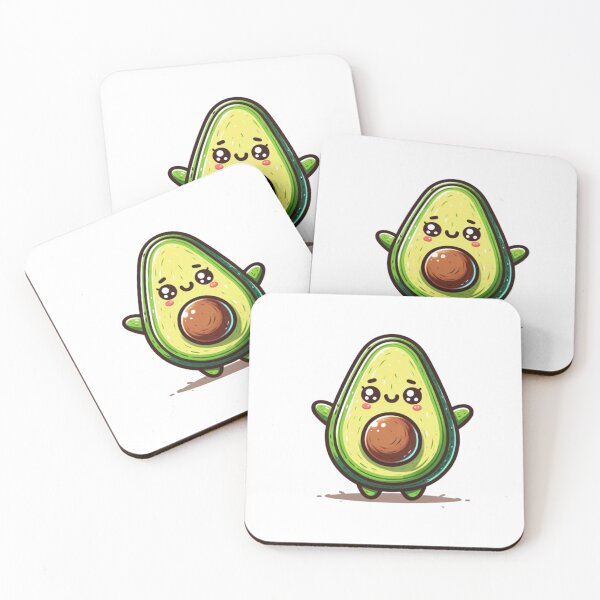 Item preview, Happy Avocado: Nourishing Smile designed and sold by Vynlio.