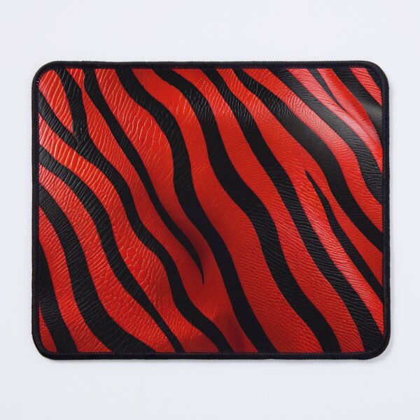 Item preview, Abstract Red Zebra Skin Pattern designed and sold by TheArtOfPat.