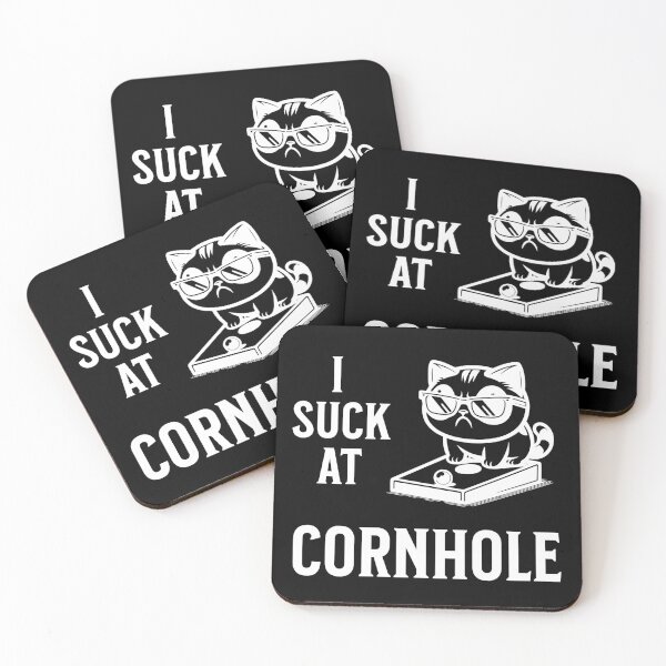 Item preview, I suck at cornhole designed and sold by JoeStylistic.