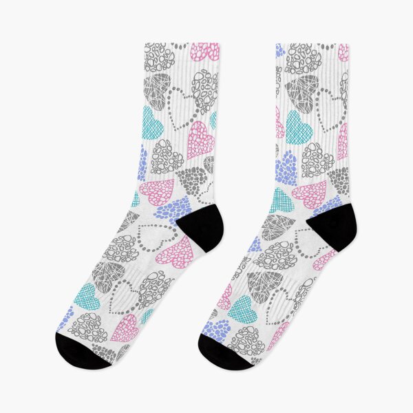 Item preview, Colorful Hearts Pattern designed and sold by Motogetsu.