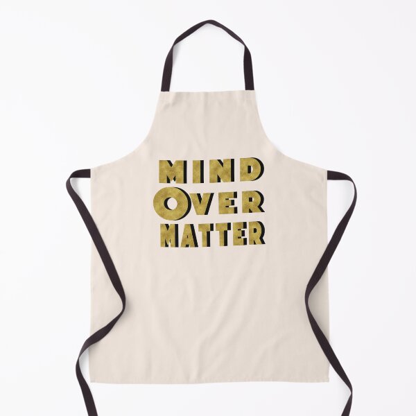 Item preview, Mind over matter golden block type quote designed and sold by starseedgems.