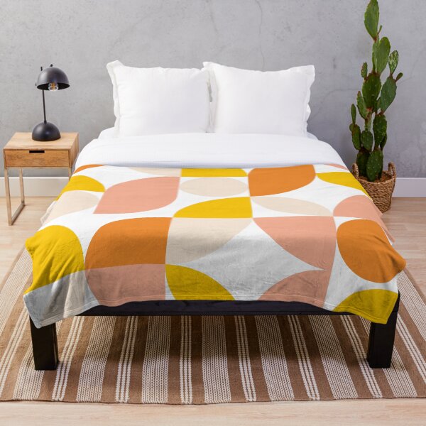 Artikelvorschau, Mid Century Modern Abstract 26 Pfirsich, Orange, Gelb entworfen und verkauft von trdstudio.