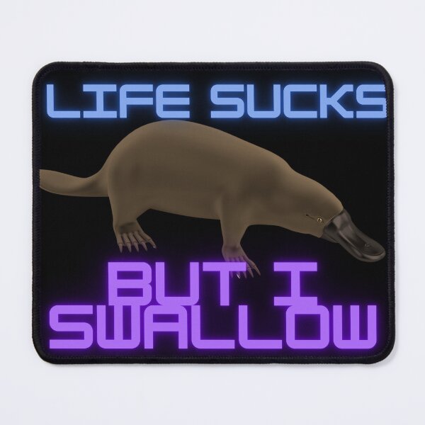 Item preview, Life sucks but I swallow designed and sold by adrianxoxo.