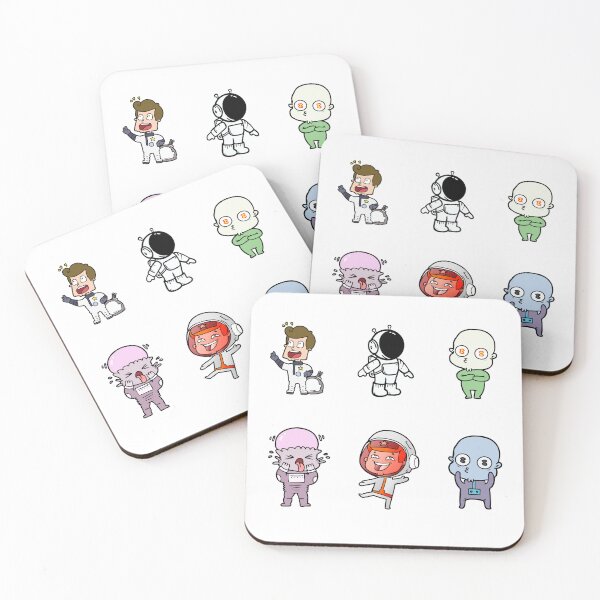 Item preview, little astronauts dreaming of space designed and sold by huape.