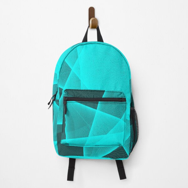 Item preview, Turquoise Star Shaped Geometry Pattern designed and sold by insightful-ai.
