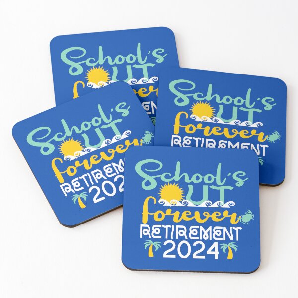 Item preview, School out forever retirement 2024 designed and sold by Colorfulman.
