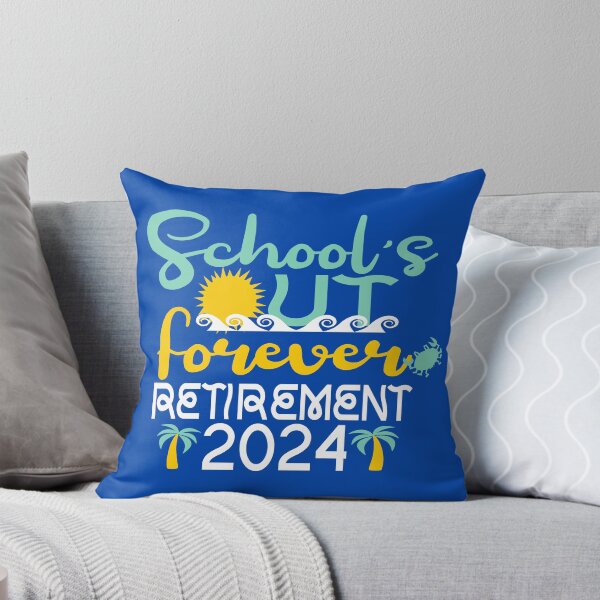 Item preview, School out forever retirement 2024 designed and sold by Colorfulman.