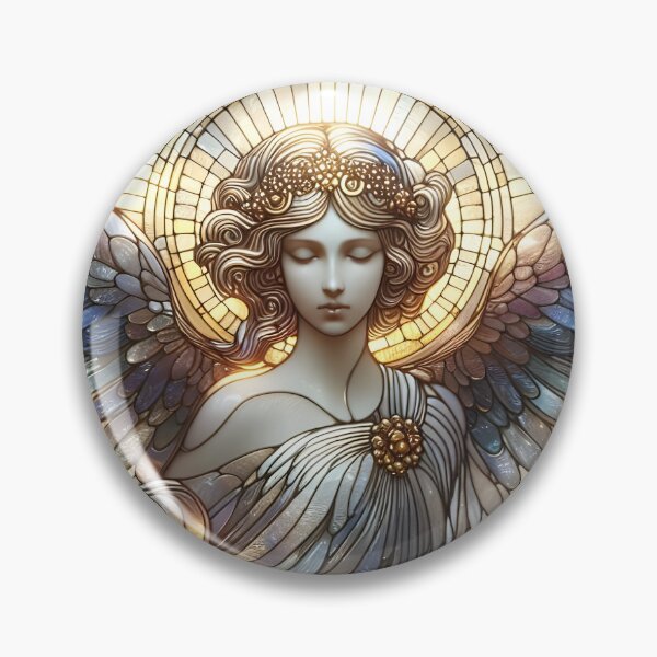 Item preview, Stained Glass Angel designed and sold by ki-mer-a.