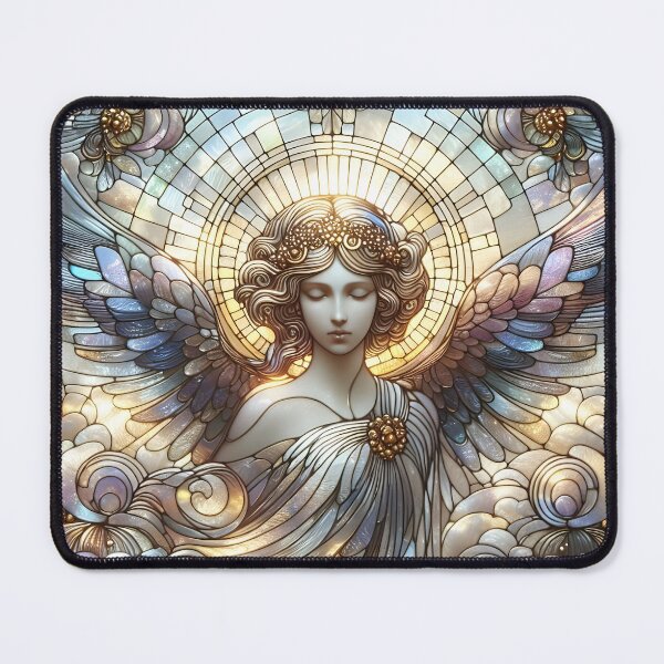 Item preview, Stained Glass Angel designed and sold by ki-mer-a.