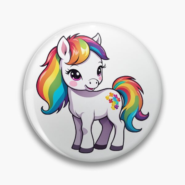 Item preview, Rainbow pony designed and sold by CreativeLifeMe.