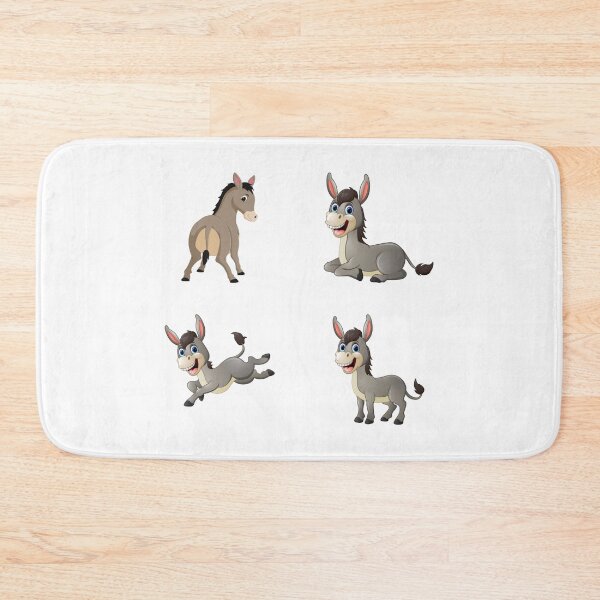 Item preview, cute and cheerful little happy donkey designed and sold by huape.