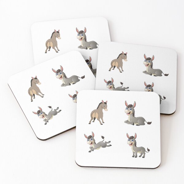 Item preview, cute and cheerful little happy donkey designed and sold by huape.