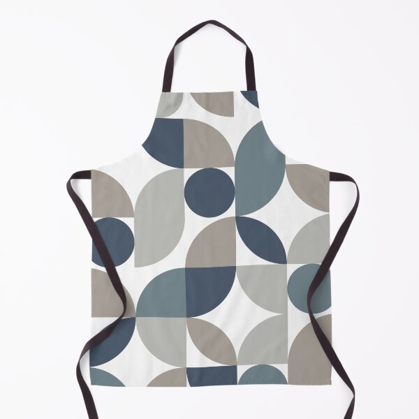Item preview, Mid Century Modern Abstract 26 Navy Blue, Grey designed and sold by trdstudio.