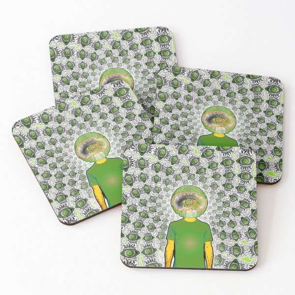 Item preview, EyeBallman-GreenFire designed and sold by Klaus Bremner (Autotelic Art).