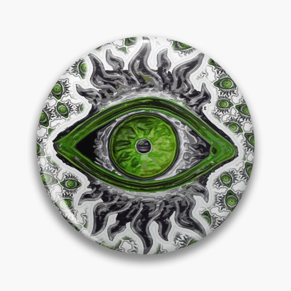 Item preview, EyeBallman-GreenFire designed and sold by Klaus Bremner (Autotelic Art).