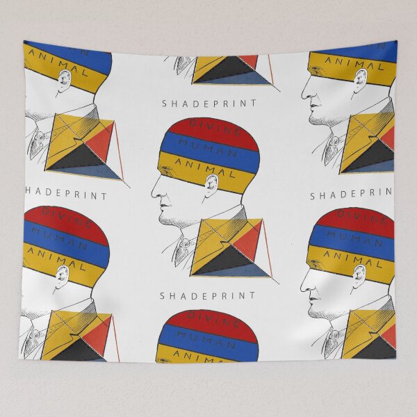 Item preview, The Human Animal Divide. designed and sold by shadeprint.