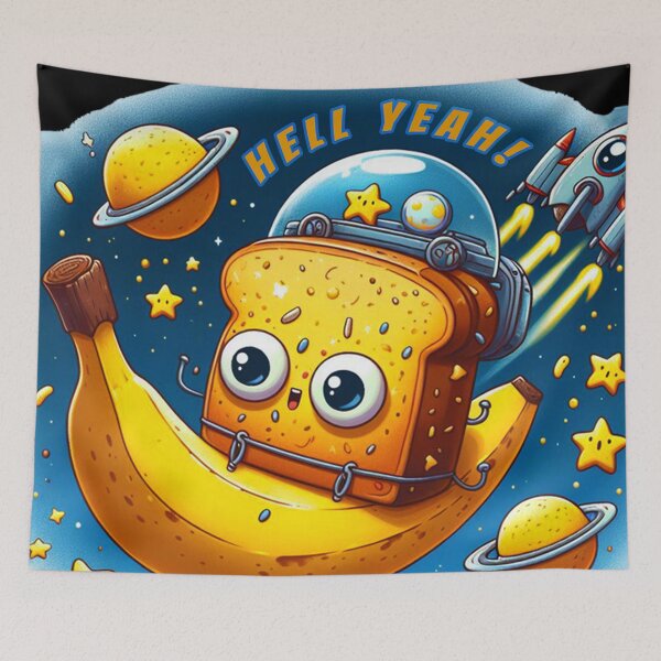 Item preview, Banana Bread in the Space designed and sold by Echonn.