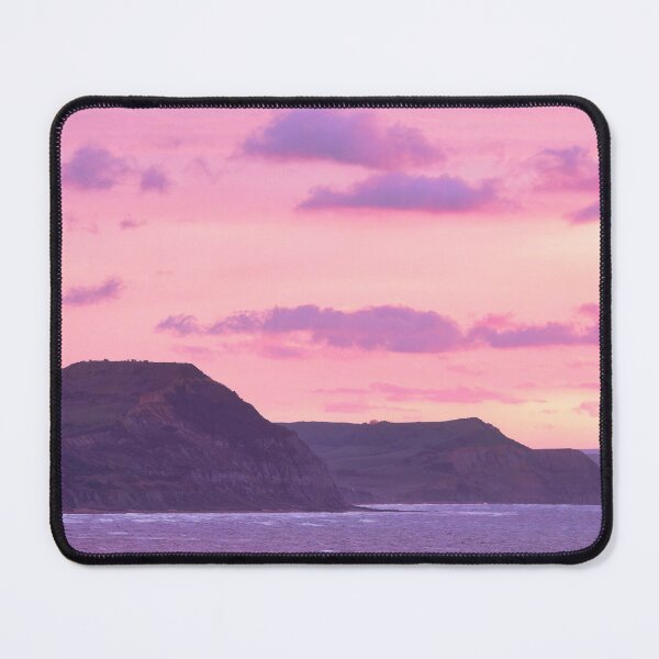 Item preview, Fiery Storm Clouds at Sunrise over the Jurassic Coast designed and sold by Dorset Girl.