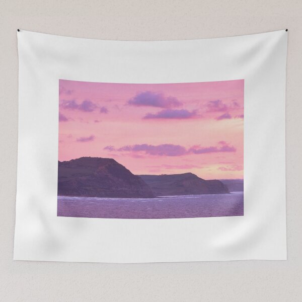 Item preview, Fiery Storm Clouds at Sunrise over the Jurassic Coast designed and sold by Dorset Girl.