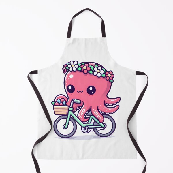 Item preview, Kawaii Octopus: A Flower Crown designed and sold by CanvasCutie.