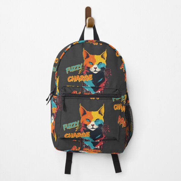 Item preview, Fuzzy charge alert. Design for cats lovers! designed and sold by Grygiel23.