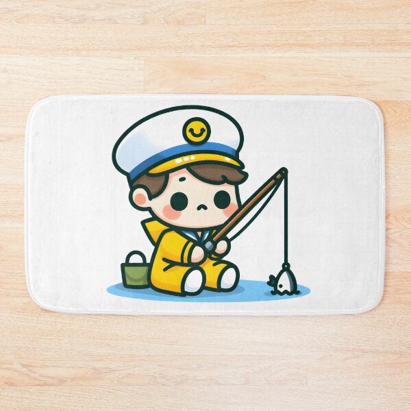 Item preview, Kawaii Sailor With A Yellow Raincoat designed and sold by CanvasCutie.